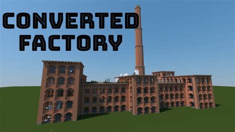 Converted Factory Building Minecraft Map