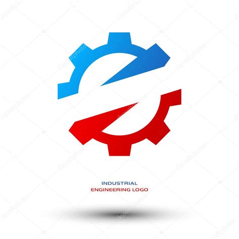 Industrial engineering logo — Stock Vector © kozar12 #155497672