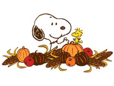 Snoopy Fall Clip Art