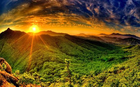 Green Sunrise Wallpapers - Top Free Green Sunrise Backgrounds ...