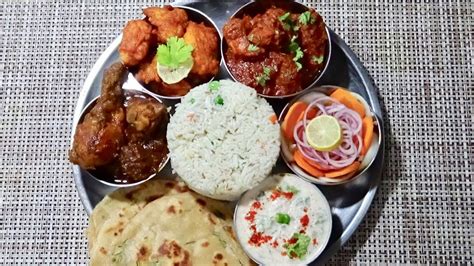 Non-vegThali | Chicken Thali/ Chicken platter|Non Veg Platter/45 min special Thali/Shresth ...