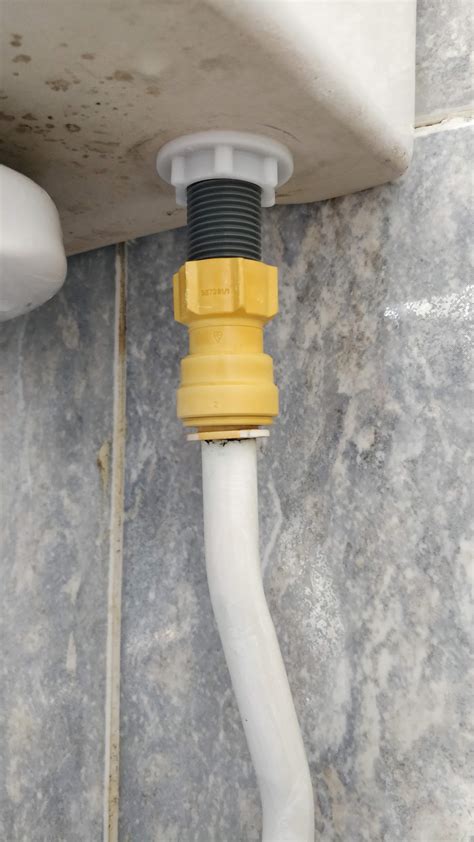 plumbing - UK - Leak on inlet on toilet cistern - New Parts - Home ...