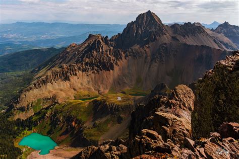 Mount Sneffels from Dallas Peak (2014) | San Juan Mountains, Colorado