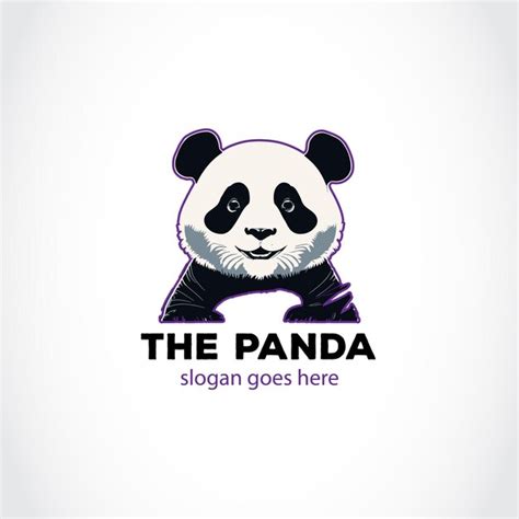 Premium Vector | The panda vector illustration or vector logo