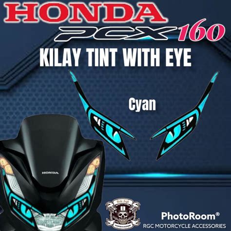 Honda PCX 160 New Edition Kilay Tint / Honda PCX 160 Accessories ...