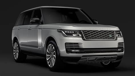 3D model Range Rover Vogue SE LWB L405 2018 | CGTrader