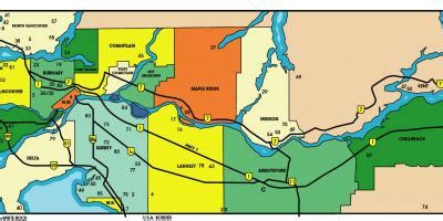 Vancouver lower mainland map - Map of lower mainland british columbia (British Columbia - Canada)