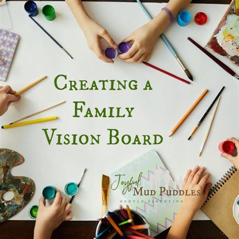 Creating a Family Vision Board | Family vision board, Create a family ...