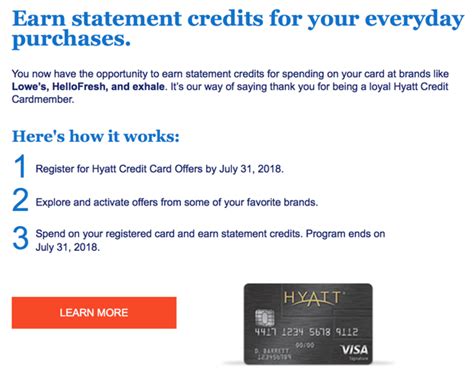 New Chase Hyatt Visa Offers for Spending at a Dozen Merchants