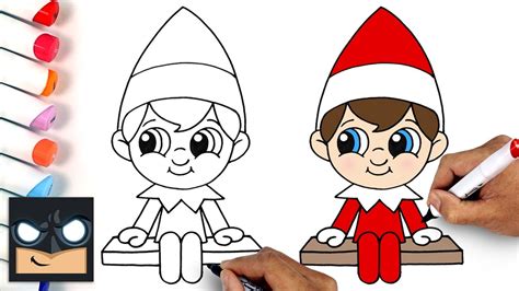 How To Draw Elf on the Shelf