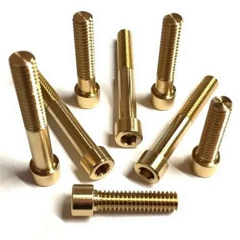 Golden Full Thread Brass Bolt, For Industrial at Rs 20/piece in Mumbai ...