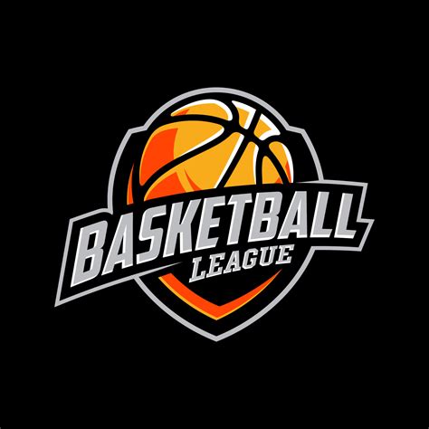 Basketball club logo, emblem, designs with ball. Sport badge vector ...