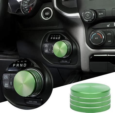 Amazon.com: JWWY Gear Shift Switch Knob Cover Trim for Dodge 2018-2023+ RAM 1500 Special ...