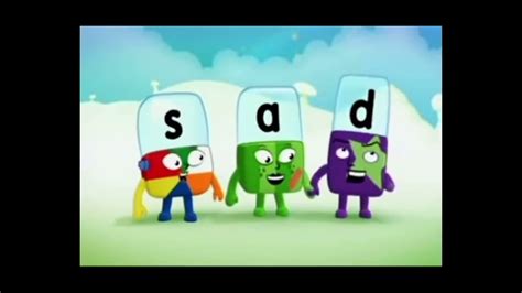 Alphablocks s a & d cry - YouTube