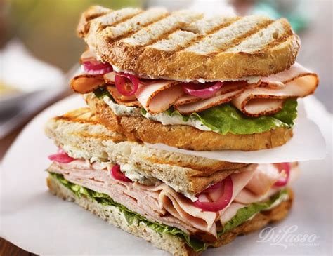 Tower Turkey Panini - Di Lusso Deli