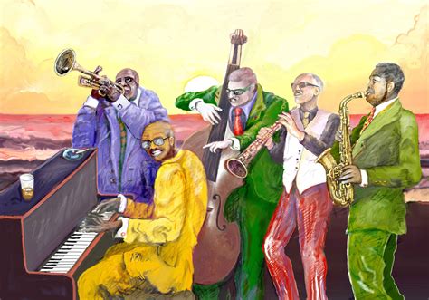 **Big JAzz Band** Poster | Jazz band, Visual artist, Artist