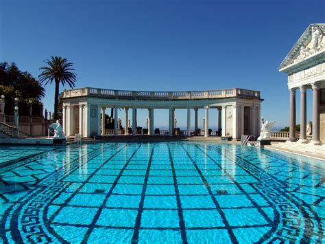 The Ultimate summer swim. Julia Morgan, Architect Neptune Pool, Hearst Castle | Pool, Luxury ...