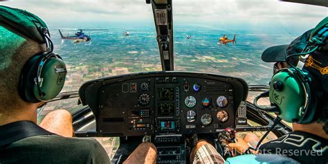 OverflightStock™ | Interior Shot in Flying Airbus Eurocopter Helicopter ...