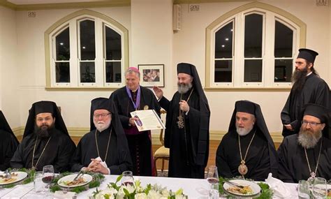 The Archbishop of Australia honored the Catholic Archbishop of Sydney | Orthodox Times (en)