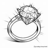 Diamond Coloring Pages  Free & Printable sketch template