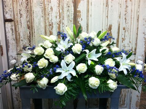 kids learning activities: Casket Spray Flowers Blue / Gallery Detail ...