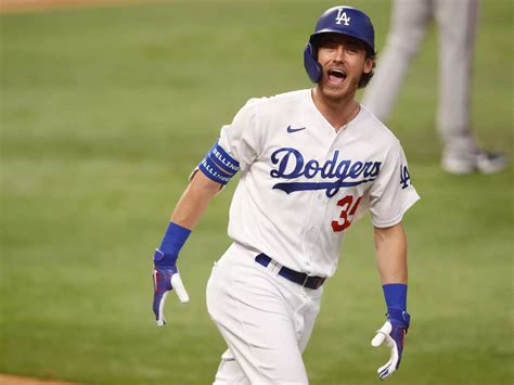 Cody Bellinger dislocated his shoulder while celebrating his game-winning home run to clinch the ...