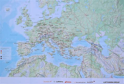 Lufthansa Destinations Map - Travel News - Best Tourist Places In The World