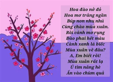 Bài Thơ Mùa Xuân Về Đâu ️️ Nội Dung, Hình Ảnh, Giáo Án - Bút Chì Xanh