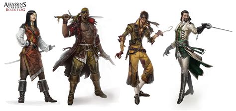 Image - Assassin's Creed 4 characters. by johan g.jpg - Assassin's ...