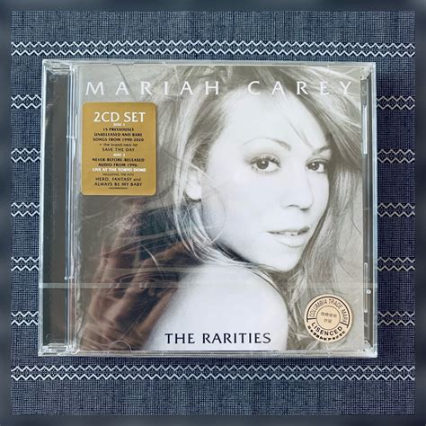 Mariah Carey - The Rarities [Imported Edition] 2 CD, Hobbies & Toys ...