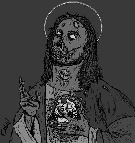 Zombie Jesus by CrowCuervo on Newgrounds