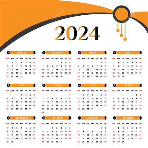 2024 Calendar Images Png Images Download - September And October 2024 ...