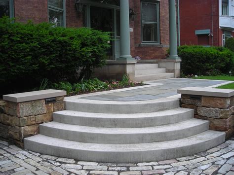 Landscaping Portfolio | Eichenlaub Inc. | Concrete steps, Steps design ...