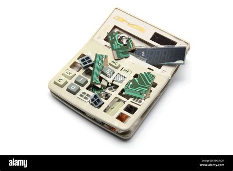 Broken Calculator Stock Photo, Royalty Free Image: 33627015 - Alamy