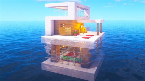 Modern House On Water Minecraft Home Design 2020 | Images and Photos finder