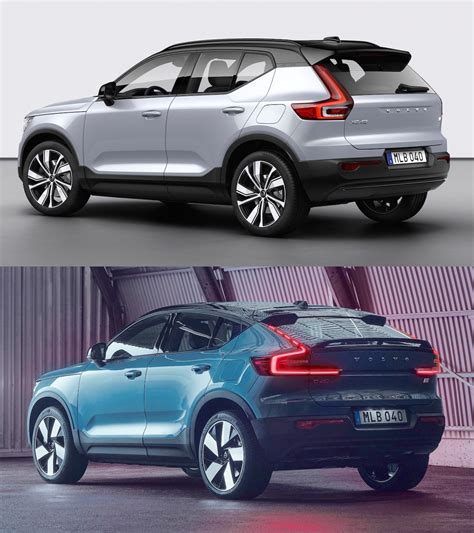 Volvo C40 vs. Volvo XC40 Recharge: In Images & Specs [Update]