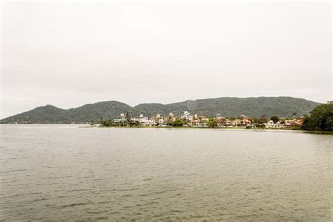 Panoramic View of the Conceicao Lagoon Lagoa Da Conceicao, in ...