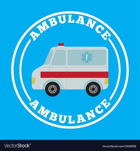 Ambulance design Royalty Free Vector Image - VectorStock