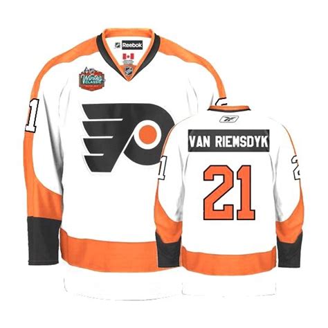 James van Riemsdyk Philadelphia Flyers Premier Winter Classic Jersey ...