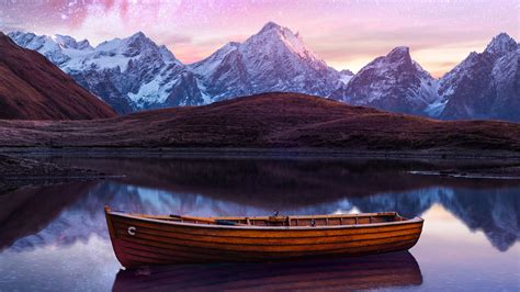 Boat Starry Night Sky, HD Nature, 4k Wallpapers, Images, Backgrounds, Photos and Pictures