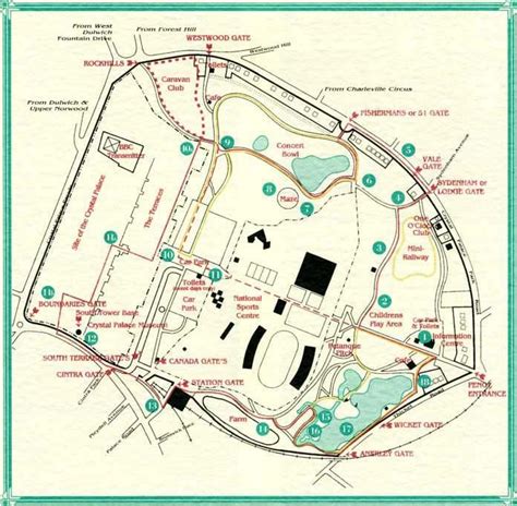 Crystal Palace Park Map | Gadgets 2018