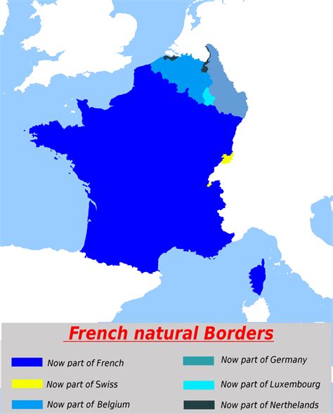 French natural borders by Rheinbund on DeviantArt