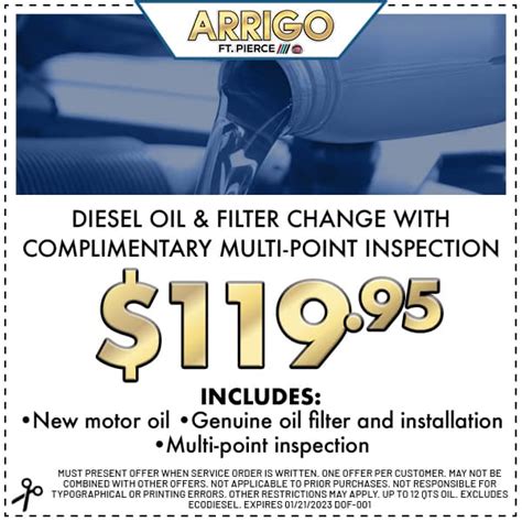 Auto Repair & Maintenance Coupons | Arrigo Service Specials