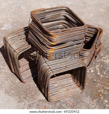 Reinforcement Stirrups For Concrete Pylon Stock Photo 69320452 : Shutterstock