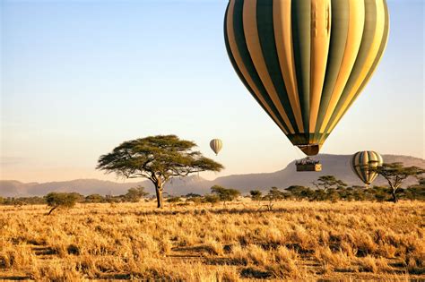 Serengeti National Park Hot Air Balloon | Serengeti wildlife Safaris Tours