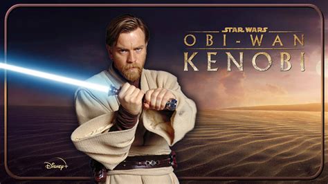 Download Obi Wan Kenobi Brown Borders Poster Wallpaper | Wallpapers.com