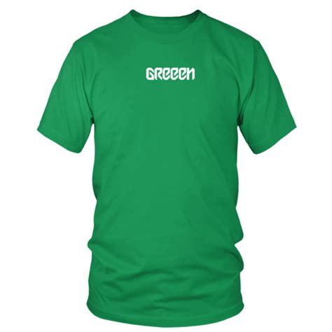 Greeen Merch T Shirt | Yelish