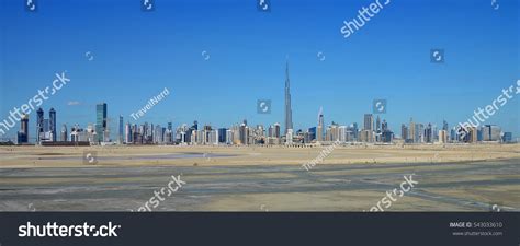 Sheikh Zayed Road Skyline Dubai Uae Stock Photo (Edit Now) 543033610