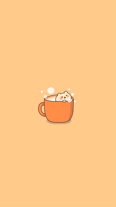 Kawaii Orange Wallpapers - Wallpaper Cave