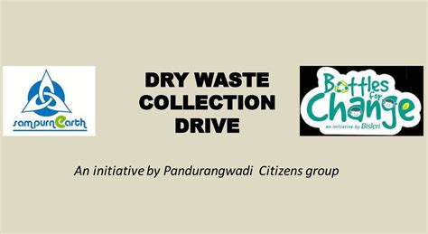 Contribute your Dry Waste for Recycling